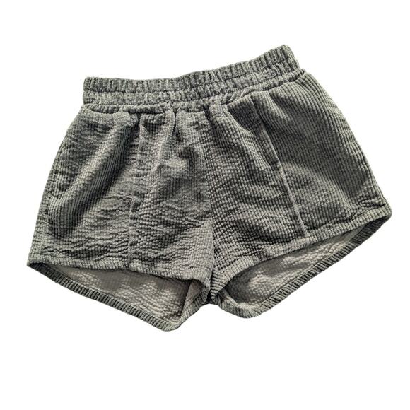 KORI America Green Cordoury Midrise Shorts size Small - Picture 1 of 4